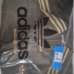Adidas Gray and Tan Tracksuit Ctt